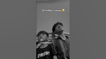 Thumbnail of 7 year kid and his brother singing a song 🎧🖤 viral reel, ❤️