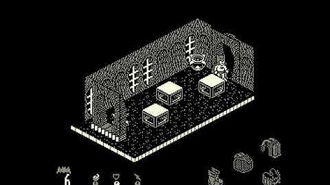 Batman on the Amstrad PCW MiSTer core