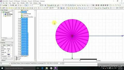 HFSS Design Tips and Tricks Tamil   part -2(Sunshine antenna)