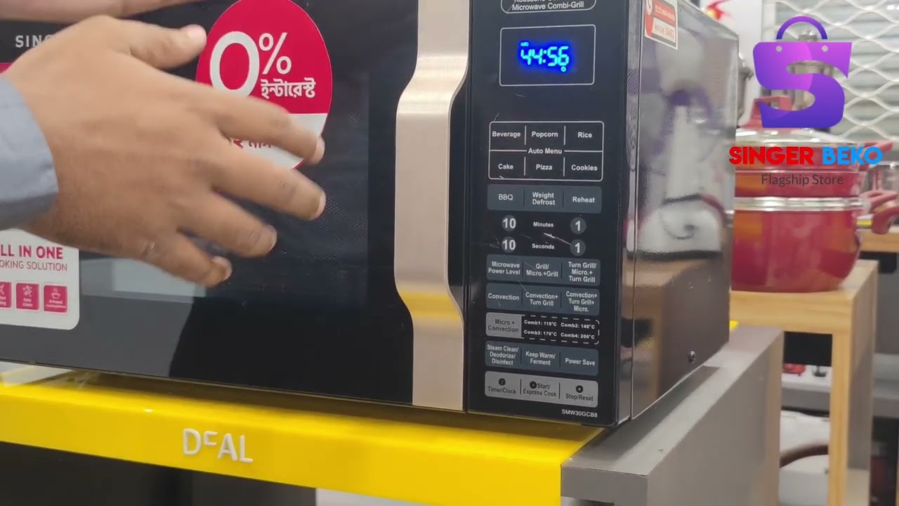 Singer Convection Oven Operating Part 1 (SMW30GCB8LP)