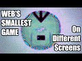 Subpixel Snake on Different Screens