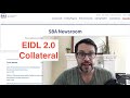 EIDL 2.0 Goes Live Tomorrow | Collateral Requirements for $2M