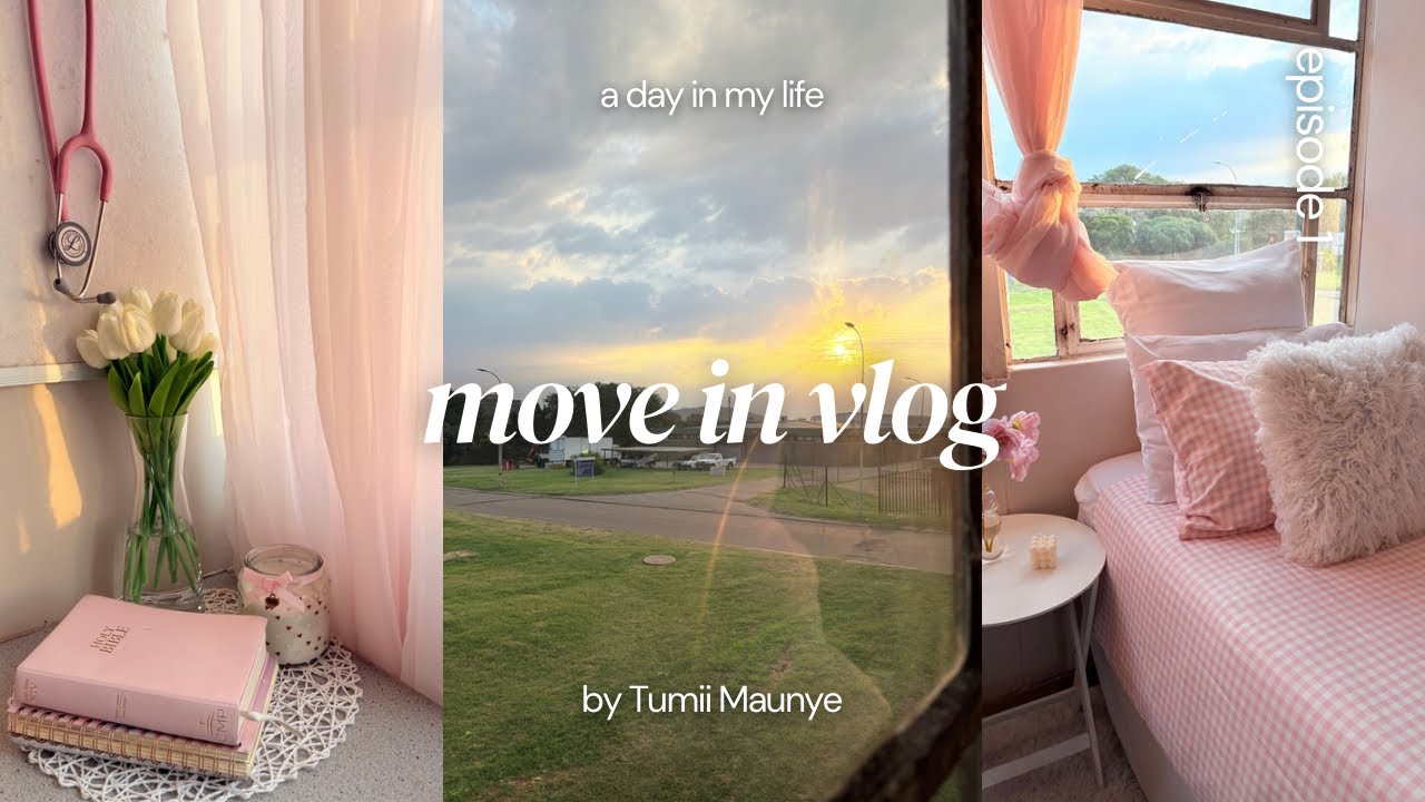 Diary Of A Med Girl🩺 | Move in vlog | moving back to res, unpacking, cleaning + many more