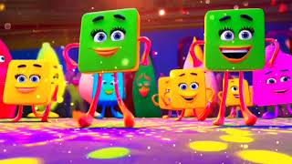 Shape's dance. Geometry Song.#math #mathsong #geomtry #mathforkids
