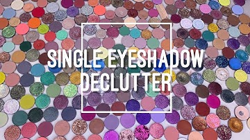 Decluttering My Single Eyeshadows, 400+ Shadows | sofiealexandrahearts