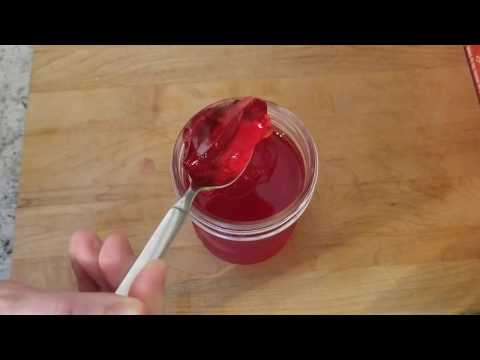 Comment faire du Jello pas d'croûte