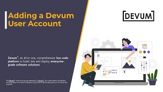 Adding a Devum User Account