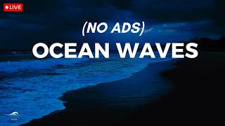 🔴 Ocean Waves for Deep Sleep | Ocean Wave Sounds For Stress Release & Calm Anxiety