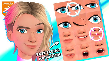 Blender 4.0 Facial Animation with NO RIGGING!