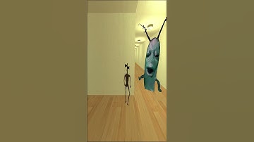Siren Head vs Auughh Plankton Gmod