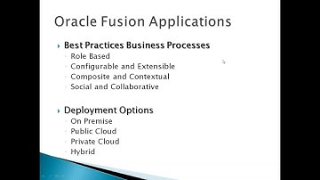 Oracle Fusion PPM Training