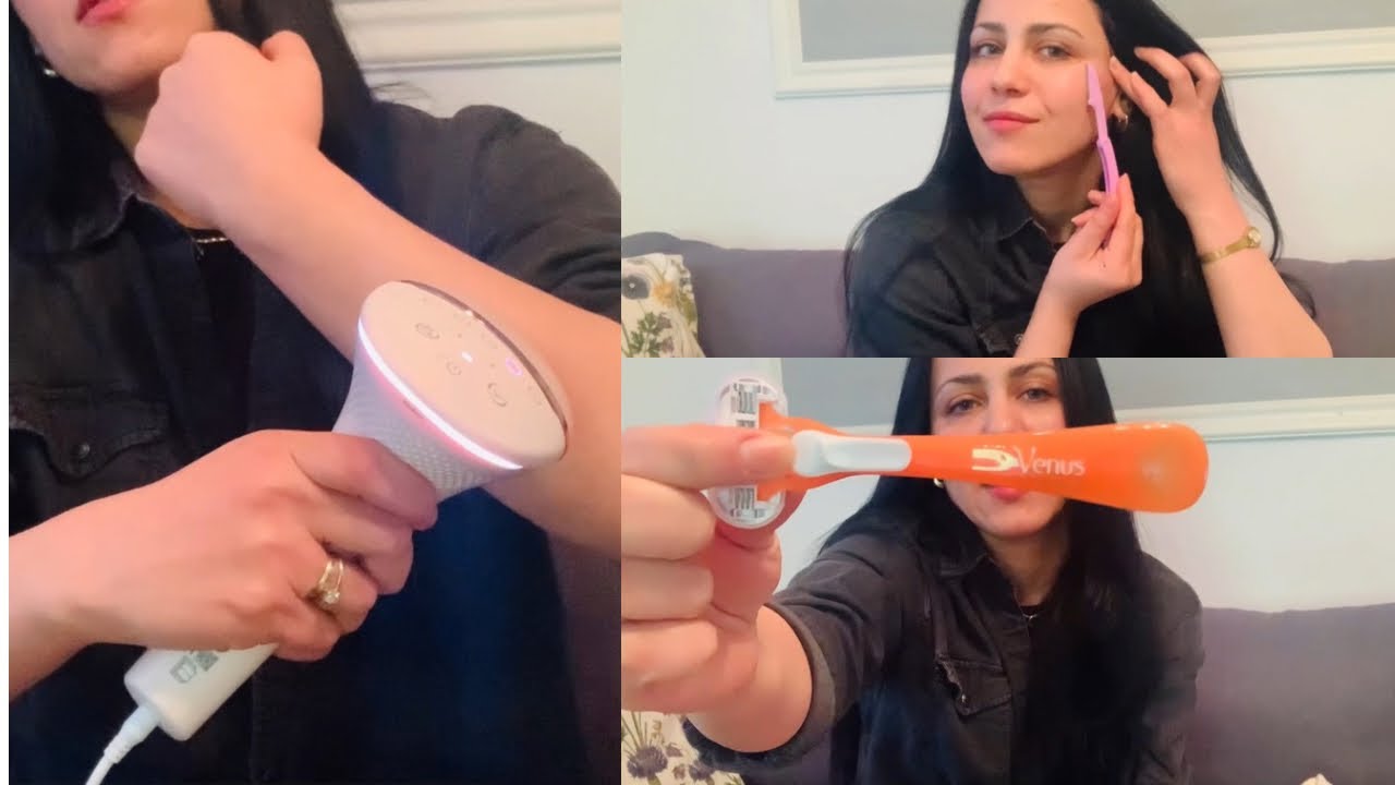 إزالة الشعر في البيت: تجربتي مع فيلبس لوميا + أفضل مكينة حلاقة للجسم +شفرة الوجه + نصائح ترطيب