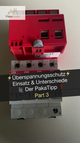 ⚡️Überspannungsschutz ⚡️🙋🏾‍♂️Einsatz \u0026 Unterschiede ❗️ #strom #elektrik #installation #handwerk