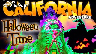 DCA 2022 HALLOWEENTIME IS HERE!! Cars Land Decorations, Halloween Churro + Oogie Boogie Display!