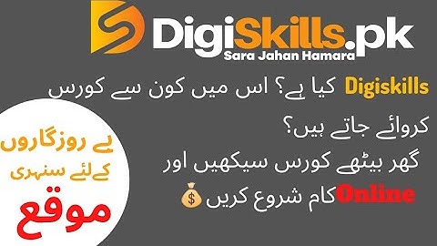 What is Digiskills | Digiskills program complete guide