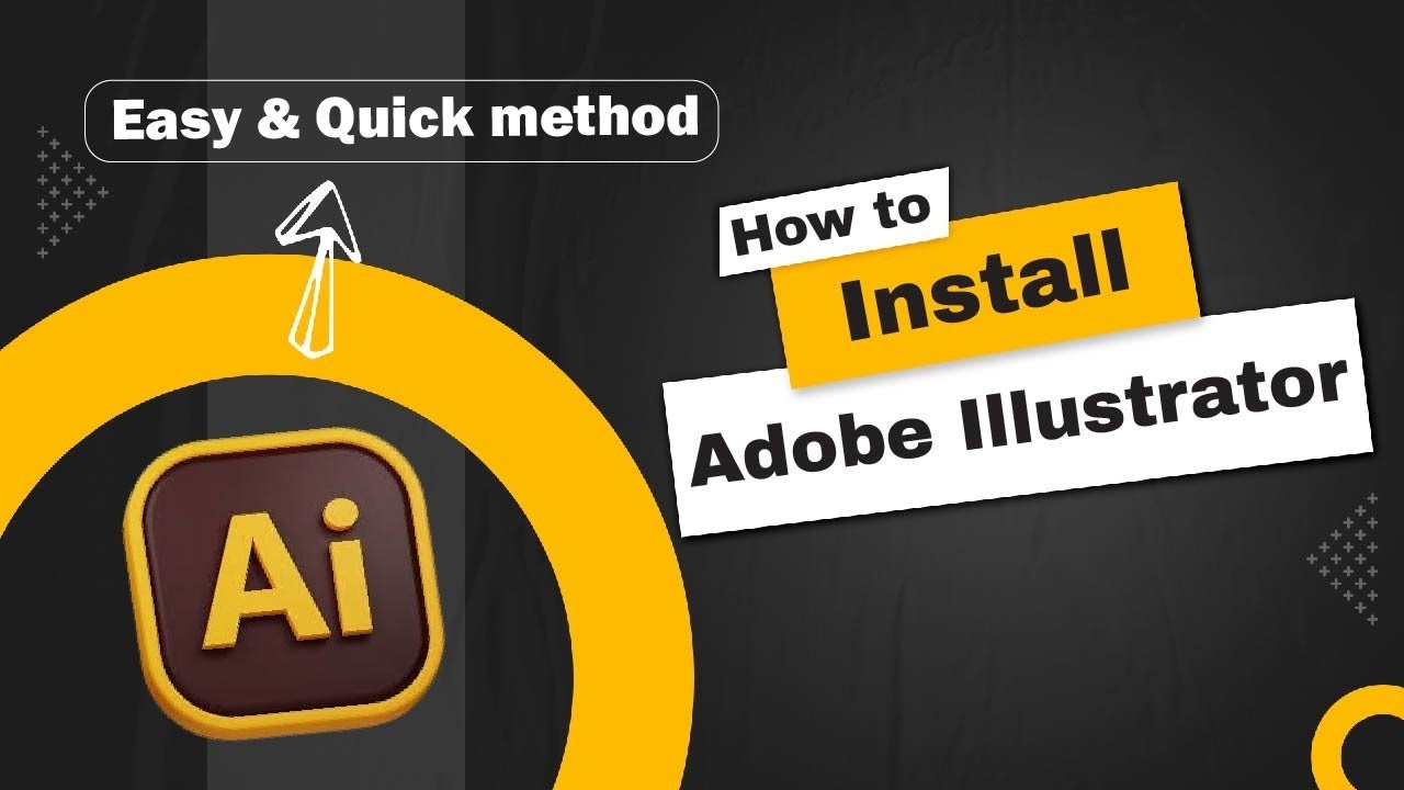 How to install Adobe Illustrator in laptop / pc for window 10 - YouTube