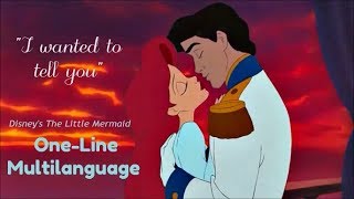 The Little Mermaid 1989 Almost Kiss - Ariels Voice Returns - One-Line Multilanguage