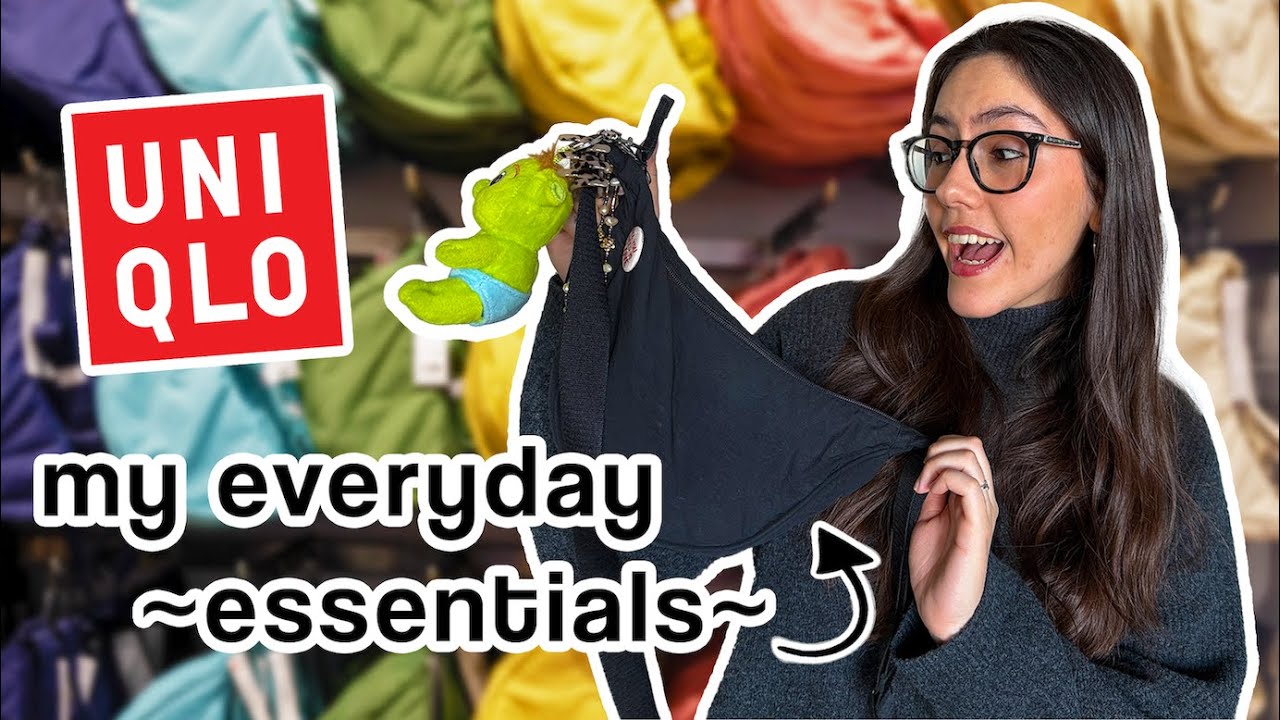 what’s in my bag ~ everyday essentials ~ 2025 | uniqlo round mini shoulder bag