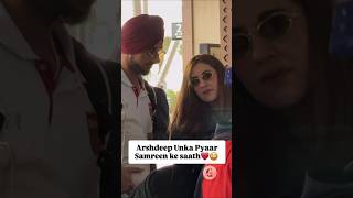 Arshdeep Singh spotted with rumoured GF 👀❤️ #shorts