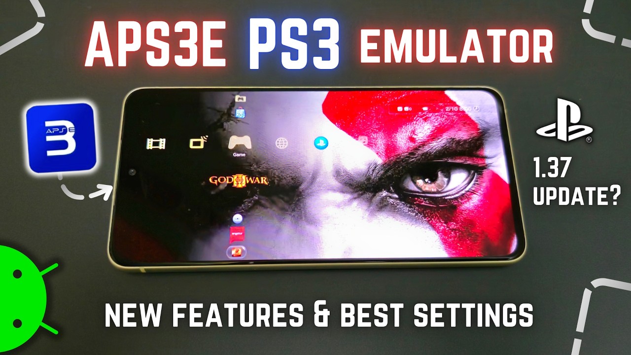 APS3E v1.37 PS3 Emulator UPDATE on Android - Best Settings! - YouTube
