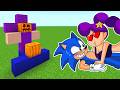 Poppy Playtime LILY LOVEBRAIDS X SONIC Addon in MINECRAFT!