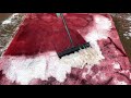 Plain Rug dirty water Scrape Compilation #9 || OddlySatisfying Video