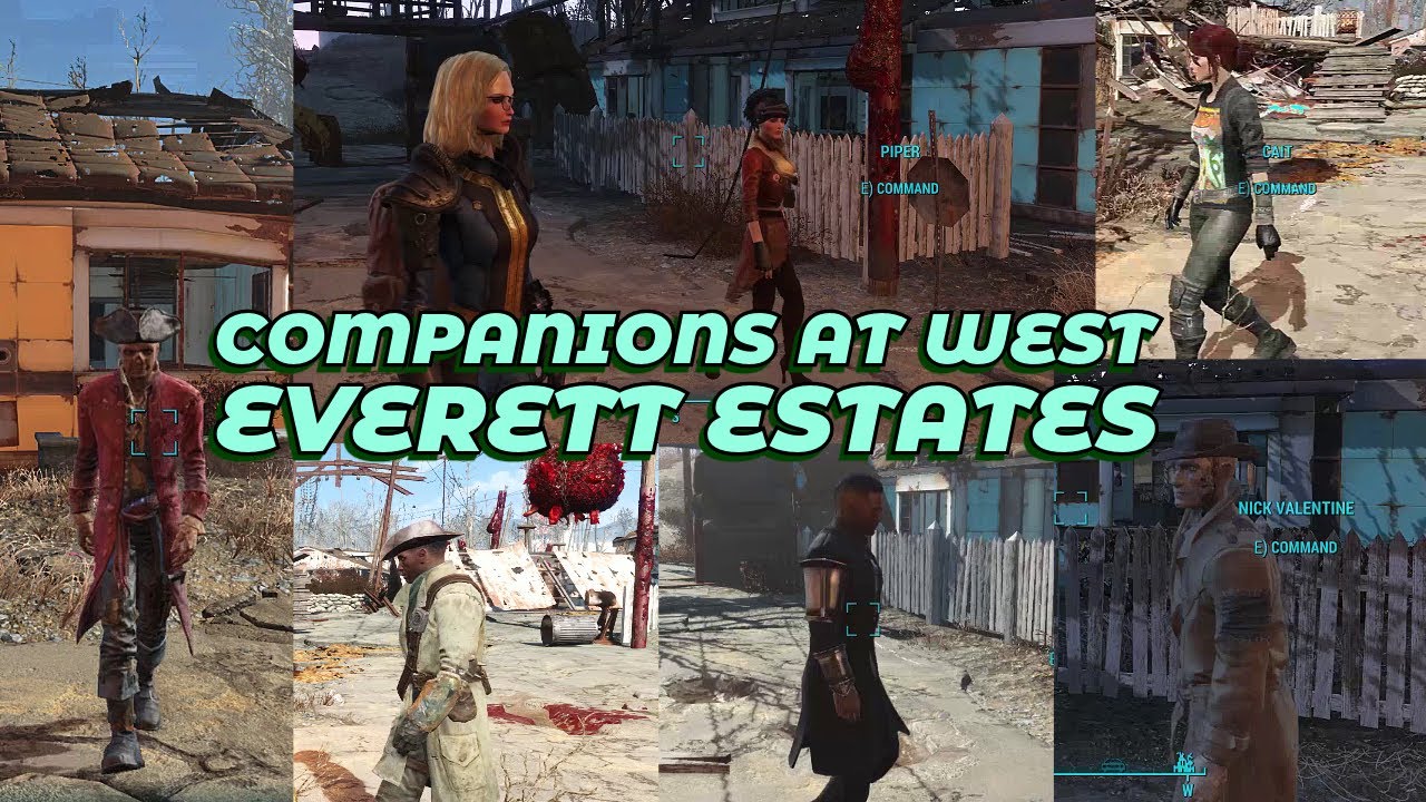Companions at West Everett (Fallout 4)