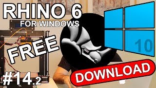 RHINO 6 WINDOWS FREE 3D modelling software