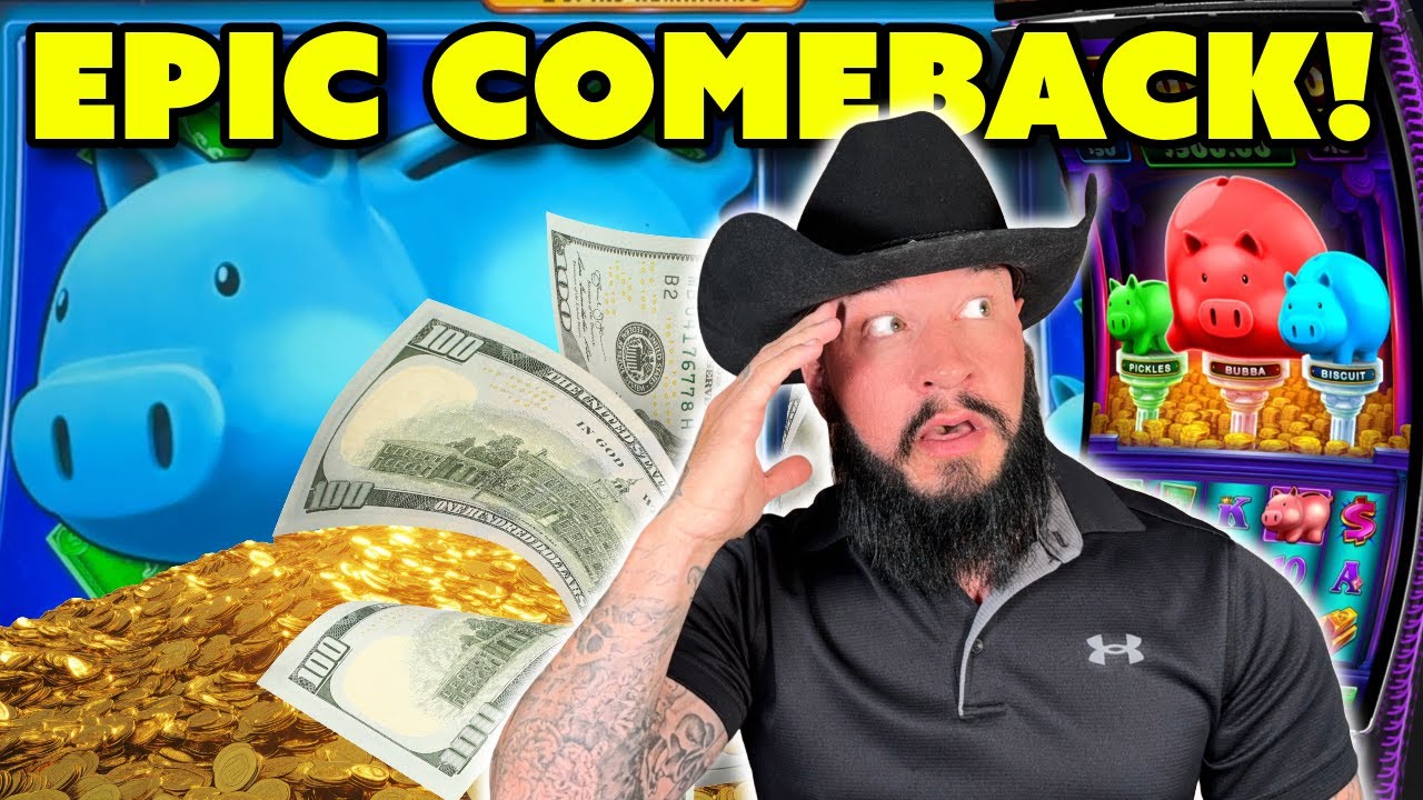 INSANE Bonus after risking BIG Bets! 🎰 New Piggy Bankin Break In Pays off! 🤑 up to $120 a Spin!