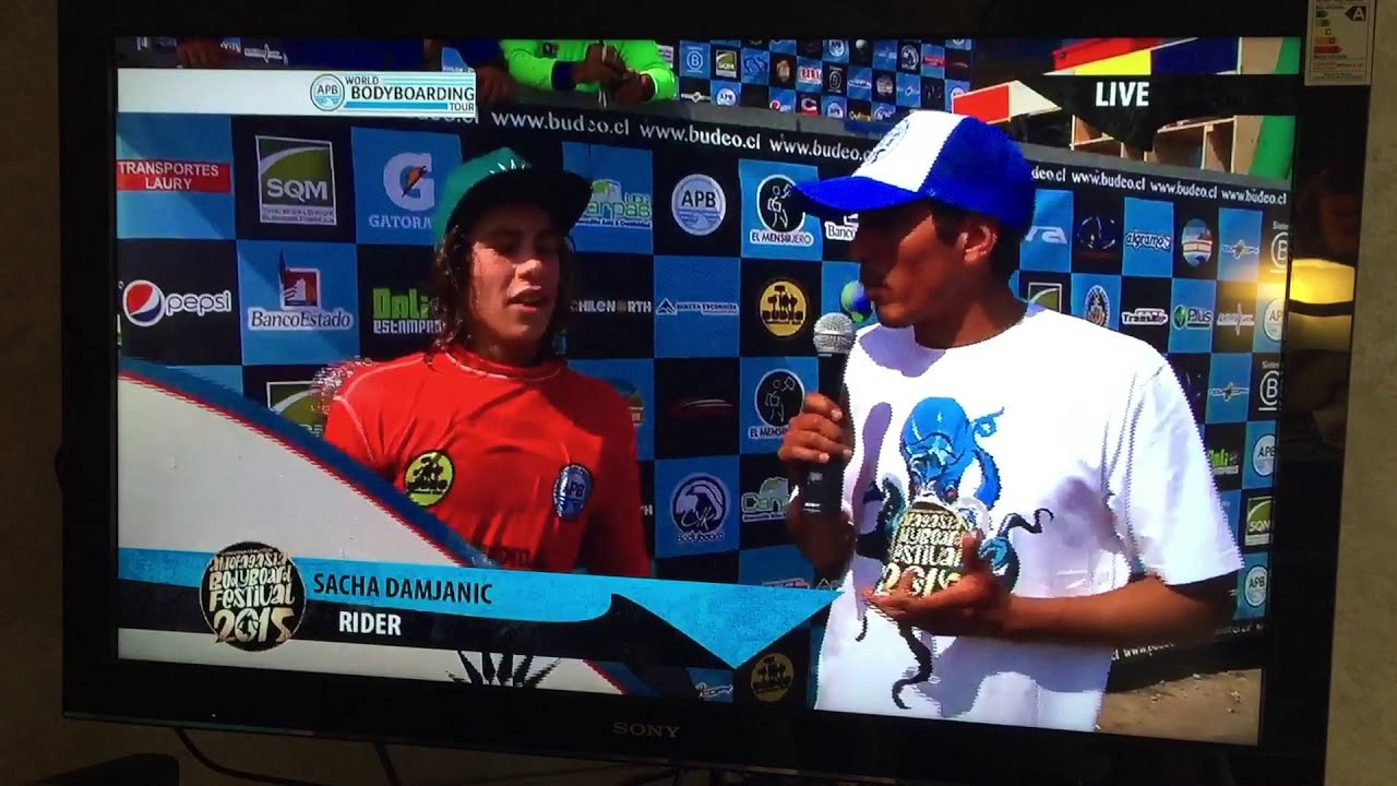 Antofagasta Bodyboard 2015: Sacha Damjanic