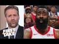‘James, why do you make me do this?’ – Max blames Harden for Rockets’ loss to Warriors | First Take