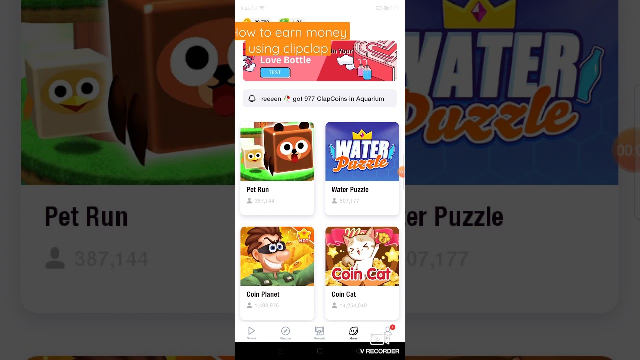 How to earn money using Clipclap Apps 