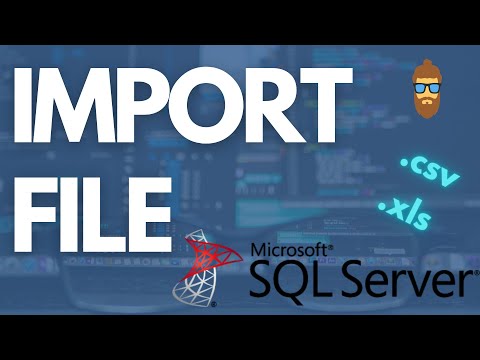 Video: ¿Cómo subo un archivo a SQL Server?