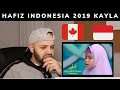 Reaksi Kanada terhadap Asmaul Husna Kayla Hafiz Indonesia 2019 reaction first time watching