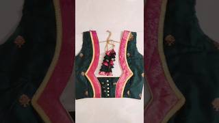 #New Latest#Patchwork#Blouse#Design