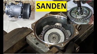 SANDEN  SD7H15 как отремонтировать компрессор