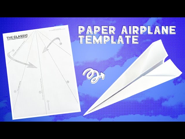 Paper Airplane Template | Free Printable Paper Airplane Templates - YouTube paper-airplane-template-free-printable-paper-airplane-templates-youtube