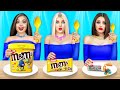 Big, Medium and Small Food Challenge | Last To STOP Eating Wins! Big Giant Food by RATATA COOL!