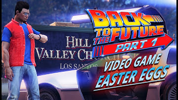Back To The Future Easter Eggs - Part 1 | Video Game References
