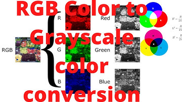 RGB To Grayscale Color