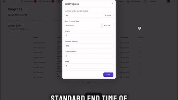 Video-Based Tutor Dashboard Walkthrough