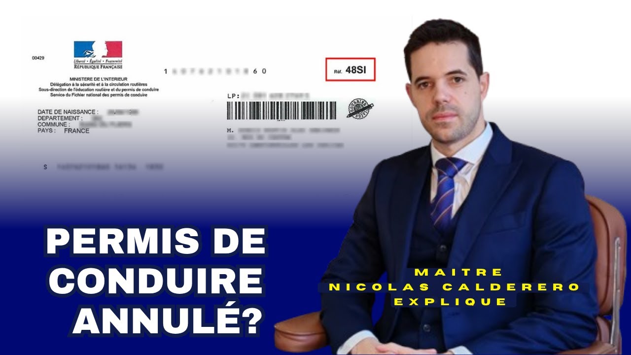 Permis de conduire annulé (48SI) ? | Le cabinet d'avocats Peltier & Calderero vous explique