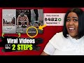 Make money with viral motivational videos - Easy AI Side Hustle ($500/Day)