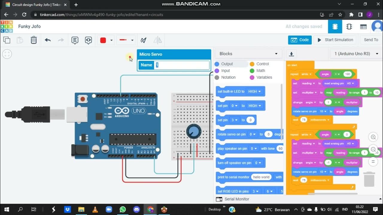 UAS IOT PROGAMMING Joy Claudio Rampi - YouTube