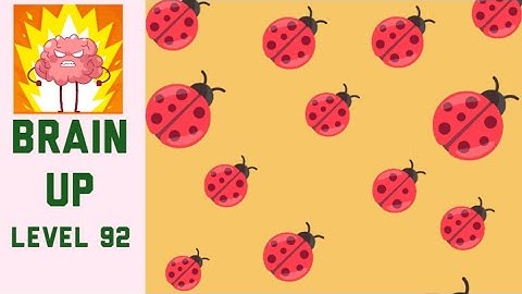 Brain Up Level 92 Find the bug with 4 dots Walkthrough