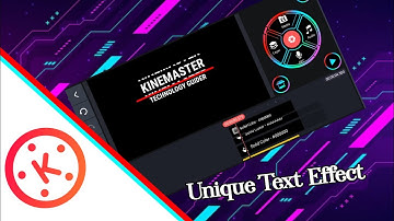how to animate best font text effect in kinemaster tutorial editing