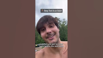 Running the Beep Test as an Adult | Beep Test Fitness Challenge