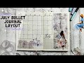 July 2024 Plan With Me | Bullet Journal Monthly Setup
