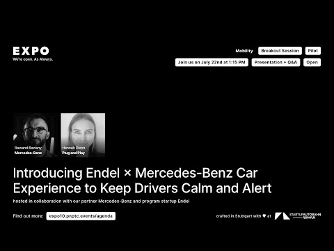 Introducing Endel x Mercedes-Benz Car Experience to Keep Drivers Calm and Alert