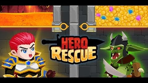 Hero Rescue - Pin Puzzle - Pull the Pin GamePlay  Levels Part 53 to 74 #2 [Tito Gamer]